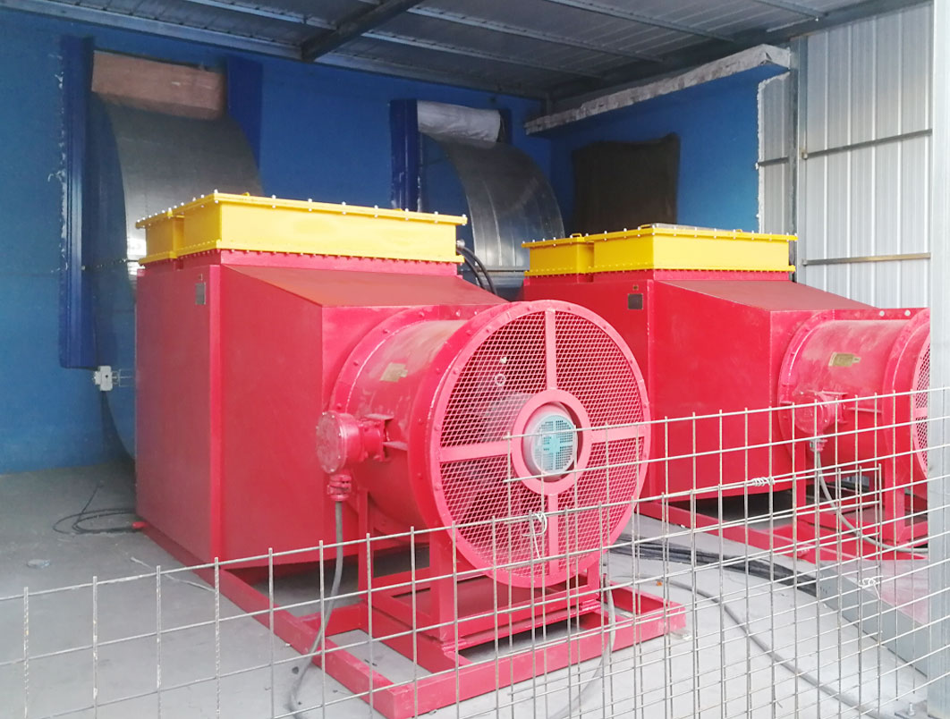 黑龍江七臺(tái)河某煤礦熱風(fēng)機(jī)組項(xiàng)目案例